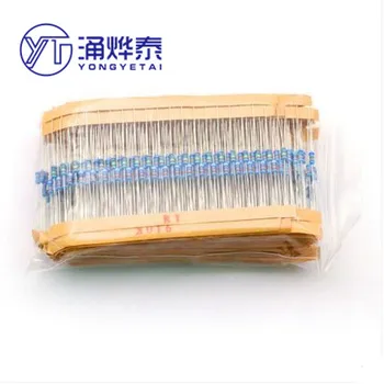 1/4W metal film resistor package 41 kinds of commonly used 1% tape color ring electronic components each 20 total 820pcs
1/4W metal film resistor package 41 kinds of commonly used 1% tape color ring electronic components each 20 total 820pcs