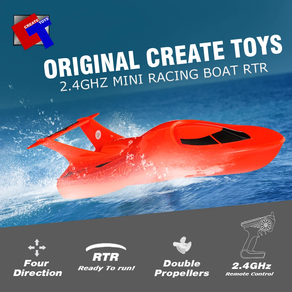 RC Boat Create Toys Barco Sea Wing Star Submarine 3322 2.4GHz Mini Radio Control Electric Racing Boat
RC Boat Create Toys Barco Sea Wing Star Submarine 3322 2.4GHz Mini Radio Control Electric Racing Boat