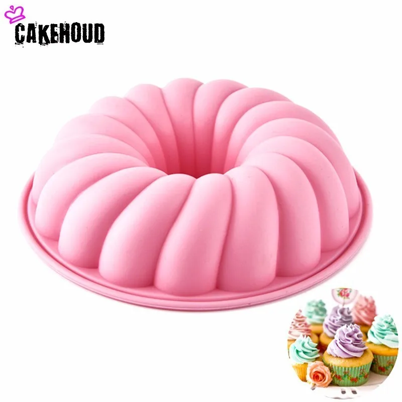CAKEHOUD 1PCS Silicone Spiral Pattern Bundt Pan Chiffon Savarin Cake Mold Mousse Brownie Dessert Cake Decoration Baking Tools
CAKEHOUD 1PCS Silicone Spiral Pattern Bundt Pan Chiffon Savarin Cake Mold Mousse Brownie Dessert Cake Decoration Baking Tools