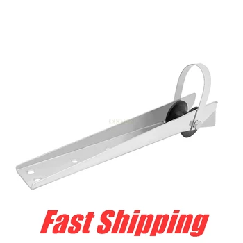 316 stainless steel mirrored marine anchor boat Bow Anchor Roller Bracket for Yacht RV truck Rubber wheel for Fixed anchor
316 stainless steel mirrored marine anchor boat Bow Anchor Roller Bracket for Yacht RV truck Rubber wheel for Fixed anchor