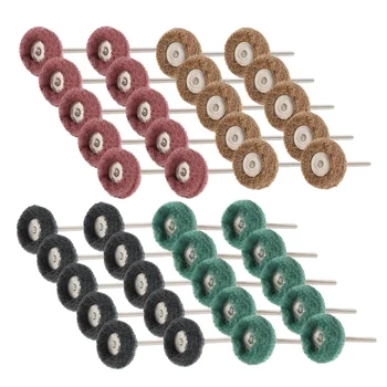 40pcs Mini Grinding Brush Scouring Pad Abrasive Wheel Nylon Fiber Grinding Sanding Head Buffing Polishing Wheel For Dremel
40pcs Mini Grinding Brush Scouring Pad Abrasive Wheel Nylon Fiber Grinding Sanding Head Buffing Polishing Wheel For Dremel