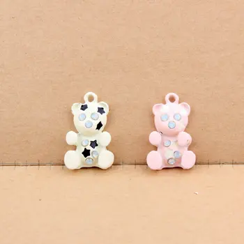 Wholesale Rhinestone/Stars decoration Alloy drop oil Spray painting Animals Cartoon Bears Shape Charms Diy Jewelry Pendants
Wholesale Rhinestone/Stars decoration Alloy drop oil Spray painting Animals Cartoon Bears Shape Charms Diy Jewelry Pendants