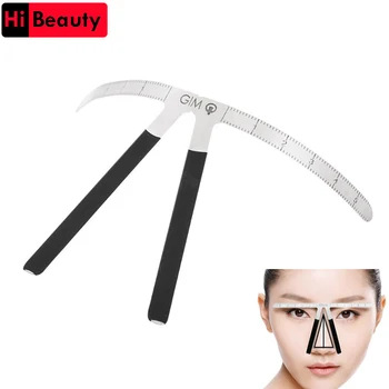 1PC Three-Point Positioning Permanent Makeup Symmetrical Measure Tool Grooming Stencil Shaper Metal Eyebrow Balance Ruler
1PC Three-Point Positioning Permanent Makeup Symmetrical Measure Tool Grooming Stencil Shaper Metal Eyebrow Balance Ruler