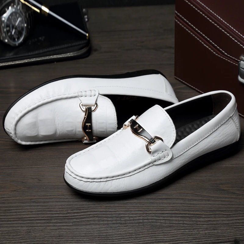 Casual Slip on Shoes Men Crocodile Pattern Cow Leather Sneakers Men Luxury Genuine Leather Mens Loafers Shoes Loafers Size 47
Casual Slip on Shoes Men Crocodile Pattern Cow Leather Sneakers Men Luxury Genuine Leather Mens Loafers Shoes Loafers Size 47