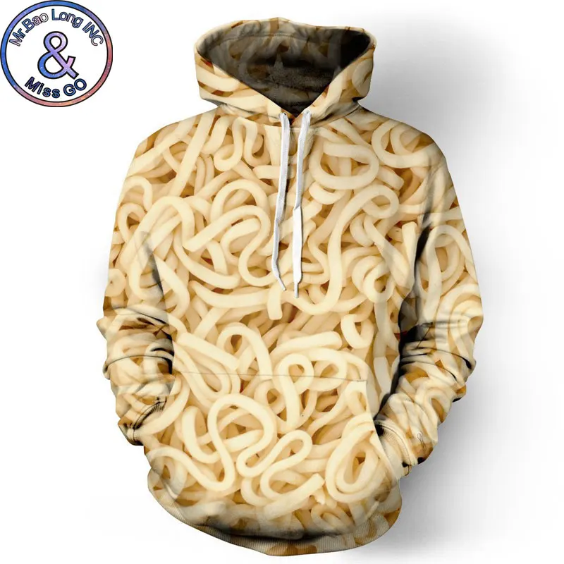 3D Noodles Food Print Hoodies Sweatshirts Men Women 2018 Autumn New Caual Hooded Tracksuit Men Hip Hop Hoodie Sweatshirt Moletom
3D Noodles Food Print Hoodies Sweatshirts Men Women 2018 Autumn New Caual Hooded Tracksuit Men Hip Hop Hoodie Sweatshirt Moletom