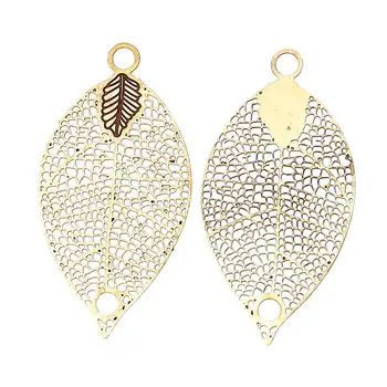 DoreenBeads Blank Copper/Brass Connectors Jewelry Findings Leaf Brass Tone Blank 31mm(1 2/8") x 16mm( 5/8"), Hole: 2mm 4 Pieces
DoreenBeads Blank Copper/Brass Connectors Jewelry Findings Leaf Brass Tone Blank 31mm(1 2/8") x 16mm( 5/8"), Hole: 2mm 4 Pieces