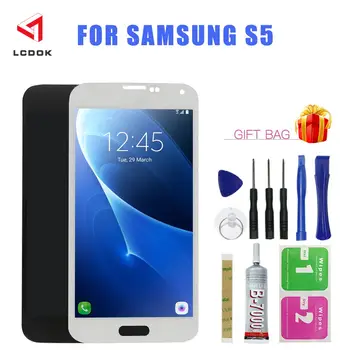 Adjust Brightness LCD For Samsung Galaxy S5 G900 G900R G900F G900H G900T LCD Display Touch Screen Digitizer Assembly Panel
Adjust Brightness LCD For Samsung Galaxy S5 G900 G900R G900F G900H G900T LCD Display Touch Screen Digitizer Assembly Panel
