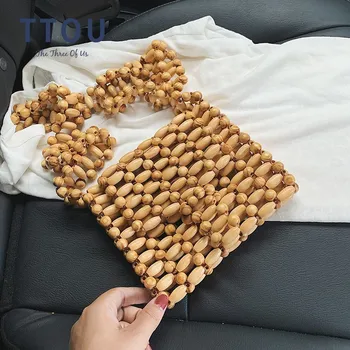 TTOU Bamboo Women Creative Shoulder Bag Hollow Out Bead Ladies Crossbody Bags Summer Beach Handmade Flap Messenger Bags
TTOU Bamboo Women Creative Shoulder Bag Hollow Out Bead Ladies Crossbody Bags Summer Beach Handmade Flap Messenger Bags