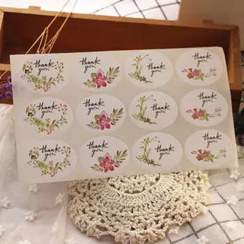 60pcs/5 sheet DIY Vintage Flower Thank You Ellipse Sealing Label Adhesive Kraft Seal Sticker for Baking Gift Stickers
60pcs/5 sheet DIY Vintage Flower Thank You Ellipse Sealing Label Adhesive Kraft Seal Sticker for Baking Gift Stickers