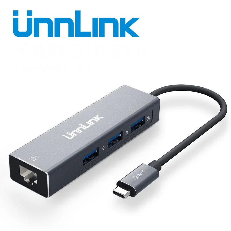 Unnlink USB C Ethernet Adapter Type C to Lan RJ45 3 Port USB3.0 Hub Thunderbolt 3 Dock Network Adapter for Macbook pro s8 9 p20
Unnlink USB C Ethernet Adapter Type C to Lan RJ45 3 Port USB3.0 Hub Thunderbolt 3 Dock Network Adapter for Macbook pro s8 9 p20