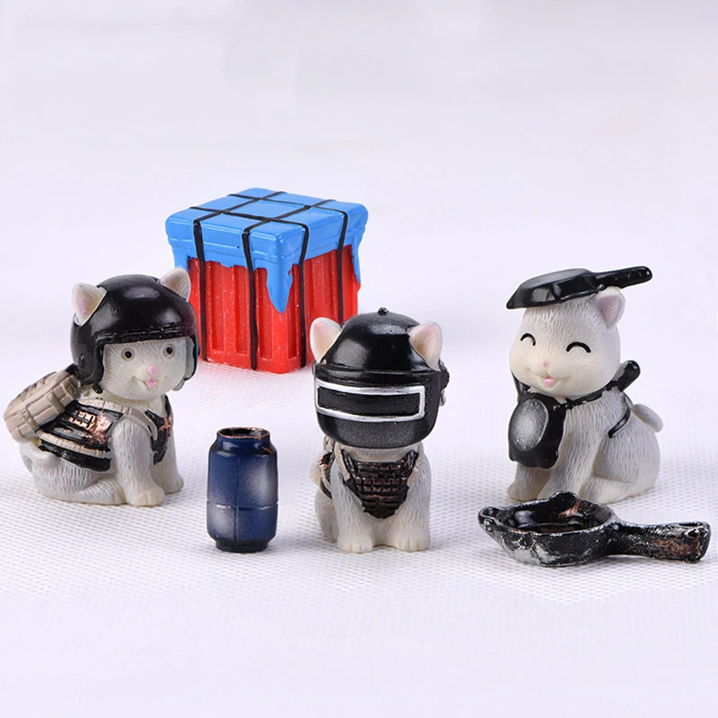 PUBG Helmet Cat Pan Fairy Garden Miniatures DIY Ornament Decoration Crafts Figurines Micro Landscape Dropshipping
PUBG Helmet Cat Pan Fairy Garden Miniatures DIY Ornament Decoration Crafts Figurines Micro Landscape Dropshipping