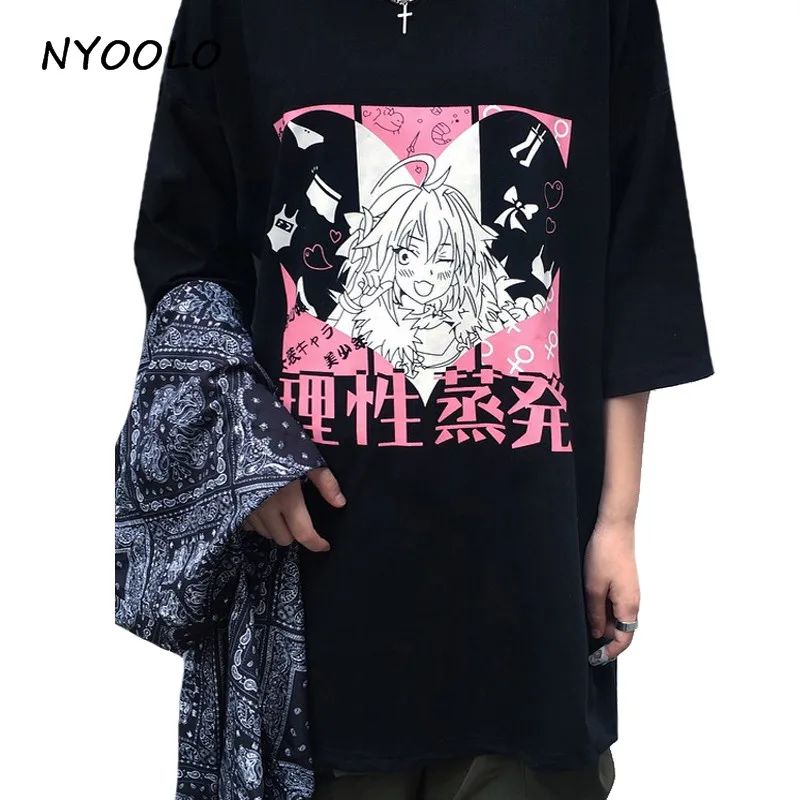 NYOOLO Harajuku Anime Two dimensions Astolfo letters print tee shirt Summer short sleeve t shirt women clothing tops streetwear
NYOOLO Harajuku Anime Two dimensions Astolfo letters print tee shirt Summer short sleeve t shirt women clothing tops streetwear
