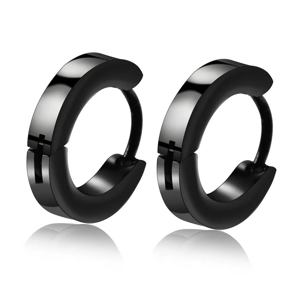 1 Pair Round Punk Earrings Hoop Stainless Steel Punk Small Hoop Earrings For Men Women Jewelry Ear Piercing Body Jewelry
1 Pair Round Punk Earrings Hoop Stainless Steel Punk Small Hoop Earrings For Men Women Jewelry Ear Piercing Body Jewelry
