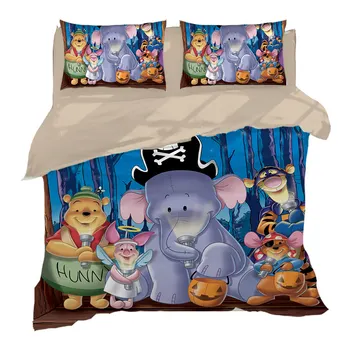 Hallowmas Winnie the Pooh bedding set twin size duvet cover for kids bedroom decora boys double bed set single queen king covers
Hallowmas Winnie the Pooh bedding set twin size duvet cover for kids bedroom decora boys double bed set single queen king covers