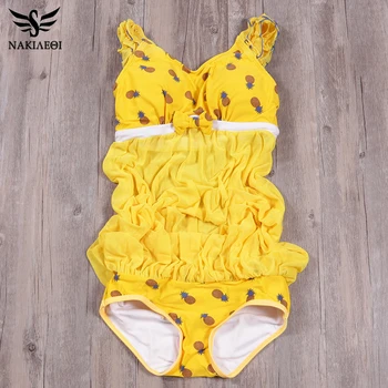 NAKIAEOI 2019 Swimwear Dress Swimming Suit for Women One Piece Swimsuit Pineapple Summer Beach Wear Bathing Suits Halter Swim
NAKIAEOI 2019 Swimwear Dress Swimming Suit for Women One Piece Swimsuit Pineapple Summer Beach Wear Bathing Suits Halter Swim