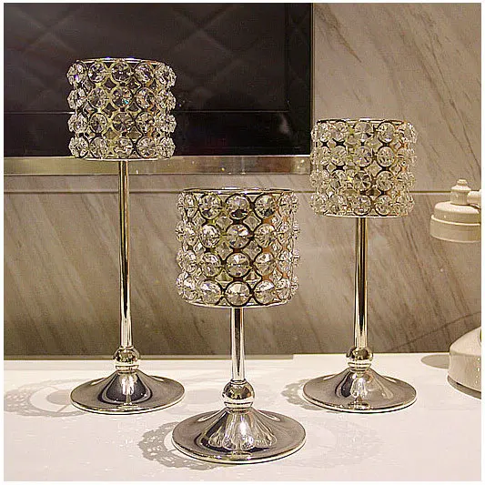 Wedding Crystal Centerpiece Wedding candle holder Crystal candle stick party props 30pcs/lot
Wedding Crystal Centerpiece Wedding candle holder Crystal candle stick party props 30pcs/lot
