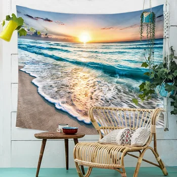 Home Tapestry Furnishing Wall Hanging Sandy Beach Picnic Rug Seascape Ocean Waves Decorative Tapestry
Home Tapestry Furnishing Wall Hanging Sandy Beach Picnic Rug Seascape Ocean Waves Decorative Tapestry