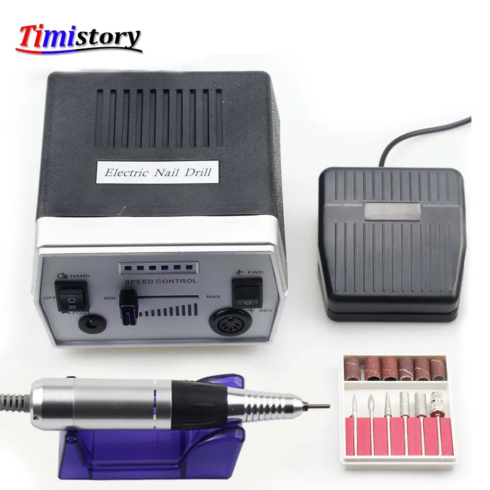 30000 RPM Black Electric Nail Drill Machine Nail Art Drill File Manicure Machine accessories Nail Art Tools kits
30000 RPM Black Electric Nail Drill Machine Nail Art Drill File Manicure Machine accessories Nail Art Tools kits