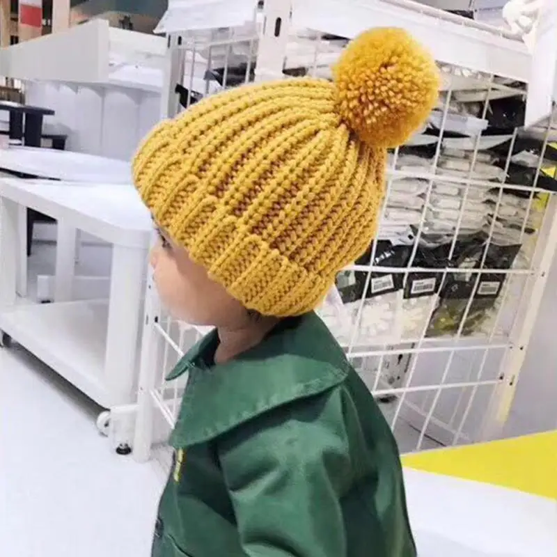2018 New Fashion Autumn-Winter Baby Knitting Hat Woolen-Ball Thickening Fashionable Candy Cap
2018 New Fashion Autumn-Winter Baby Knitting Hat Woolen-Ball Thickening Fashionable Candy Cap