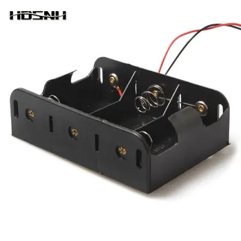 1PCS Wire Leaded Battery Holder Case Box with Cover For 3 x D Size Batteries 4.5V Battery Compartment Battery Holder
1PCS Wire Leaded Battery Holder Case Box with Cover For 3 x D Size Batteries 4.5V Battery Compartment Battery Holder