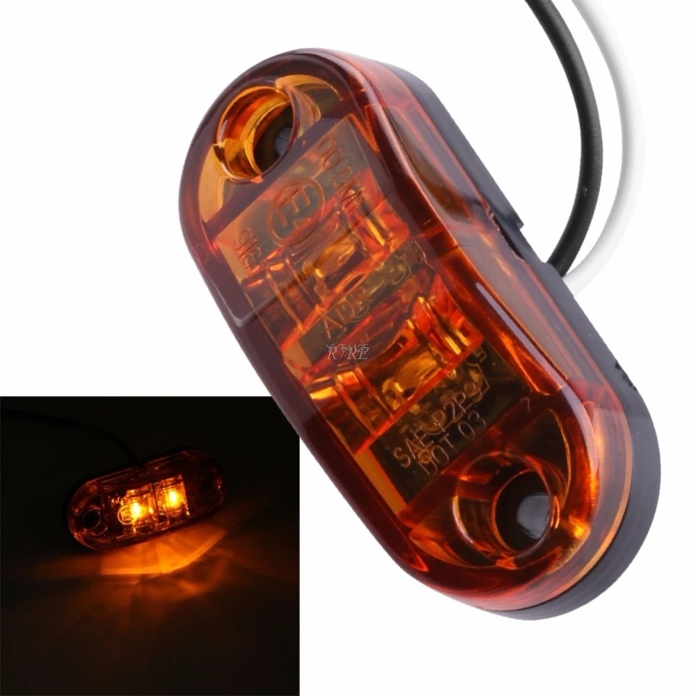 2018 NEW 1PC Yellow Side Marker Clearance Light Lamp Car Truck Trailer Caravan 10-32V
2018 NEW 1PC Yellow Side Marker Clearance Light Lamp Car Truck Trailer Caravan 10-32V