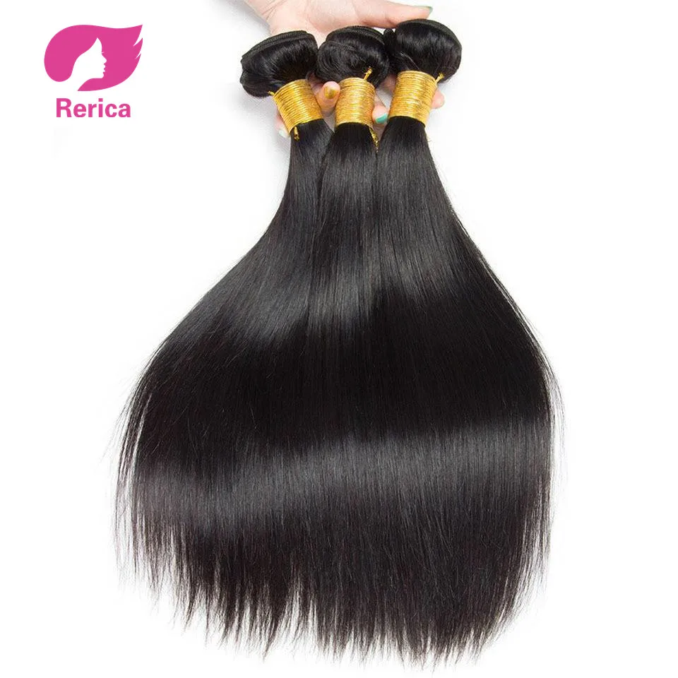 Rerica Brazilian straight Hair Weave Bundles 1 PC Double Weft human Hair Extensions peerless virgin Hair Non Remy 8 t0 30 inch
Rerica Brazilian straight Hair Weave Bundles 1 PC Double Weft human Hair Extensions peerless virgin Hair Non Remy 8 t0 30 inch