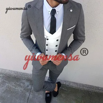 Traje Hombre Boda 3 Pieces Blazer Wedding Men Suit Terno Slim Fit Tuxedo Jacket With Pants Costume Homme 2019 Mens Tuxedo
Traje Hombre Boda 3 Pieces Blazer Wedding Men Suit Terno Slim Fit Tuxedo Jacket With Pants Costume Homme 2019 Mens Tuxedo