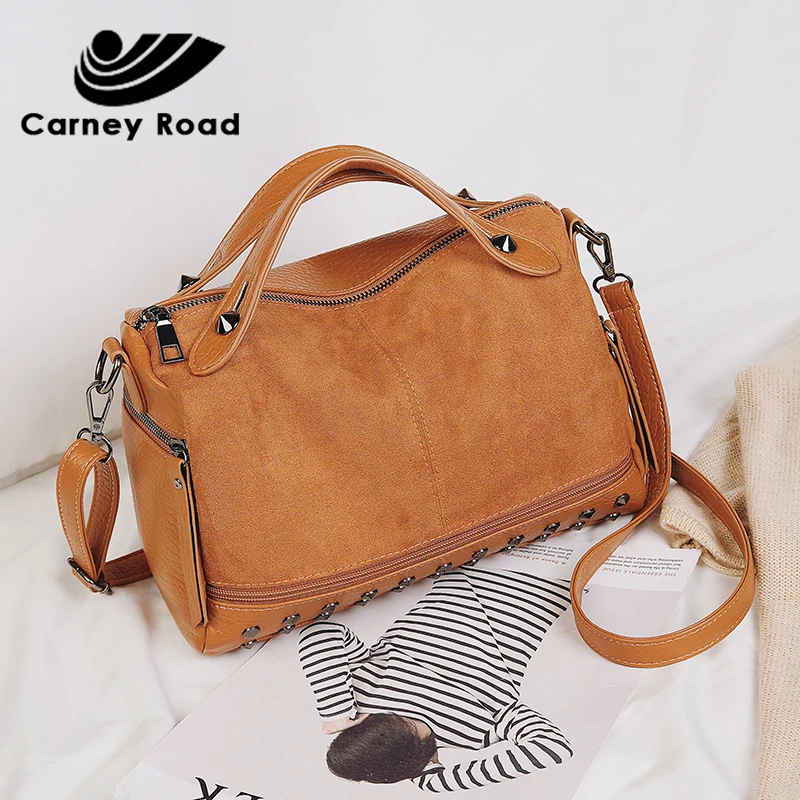 Vintage PU Leather Women's Bag Brand Rivet Ladies Handbags High Quality Leather Female Shoulder Bag Motorcycle Tote Bags
Vintage PU Leather Women's Bag Brand Rivet Ladies Handbags High Quality Leather Female Shoulder Bag Motorcycle Tote Bags