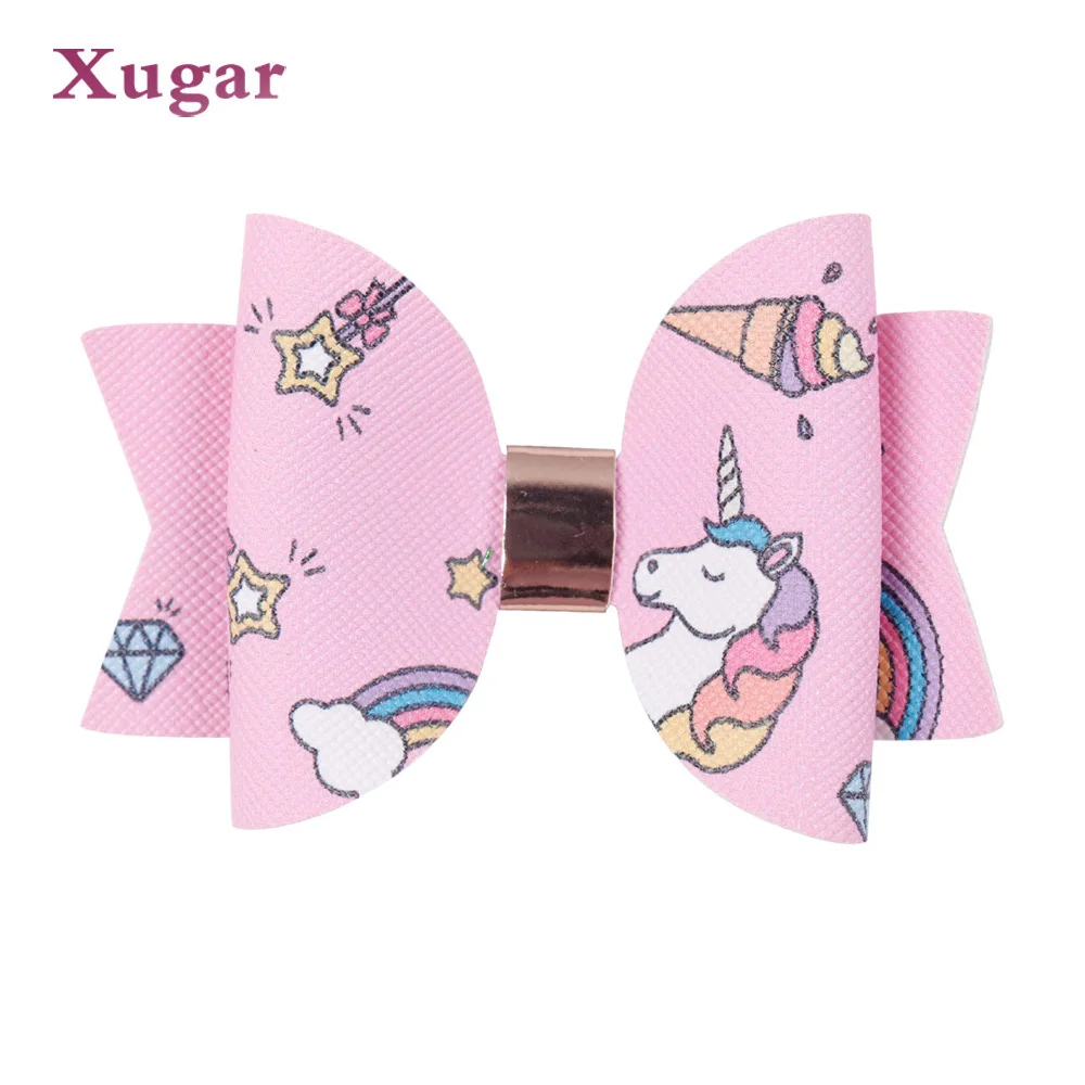 3 Inch Cute Unicorn Printed Hair Bows for Kids Double Layers Swallowtail Soft Glitter Hair Clips Girls Hair Accessories
3 Inch Cute Unicorn Printed Hair Bows for Kids Double Layers Swallowtail Soft Glitter Hair Clips Girls Hair Accessories