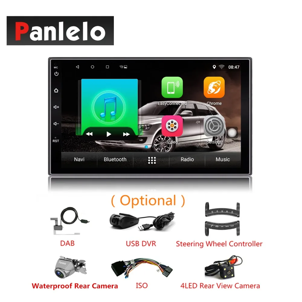 2 DIN android 8.1 Quad Core HD Touch Screen Built-in Bluetooth Wifi AM/FM Radio 1GB RAM 16GB ROM Car GPS Navigation Autoradio
2 DIN android 8.1 Quad Core HD Touch Screen Built-in Bluetooth Wifi AM/FM Radio 1GB RAM 16GB ROM Car GPS Navigation Autoradio