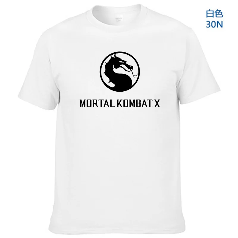 2018 Men Mortal Kombat X Printed Short Sleeve O Neck T shirt Summer Cotton T-Shirt Top Tees
2018 Men Mortal Kombat X Printed Short Sleeve O Neck T shirt Summer Cotton T-Shirt Top Tees