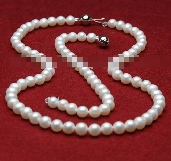 Hot sell Noble- charm Jew.657 New AAA+ sets 8-9mm white freshwater pearl necklace bracelets earrings (A0516)
Hot sell Noble- charm Jew.657 New AAA+ sets 8-9mm white freshwater pearl necklace bracelets earrings (A0516)