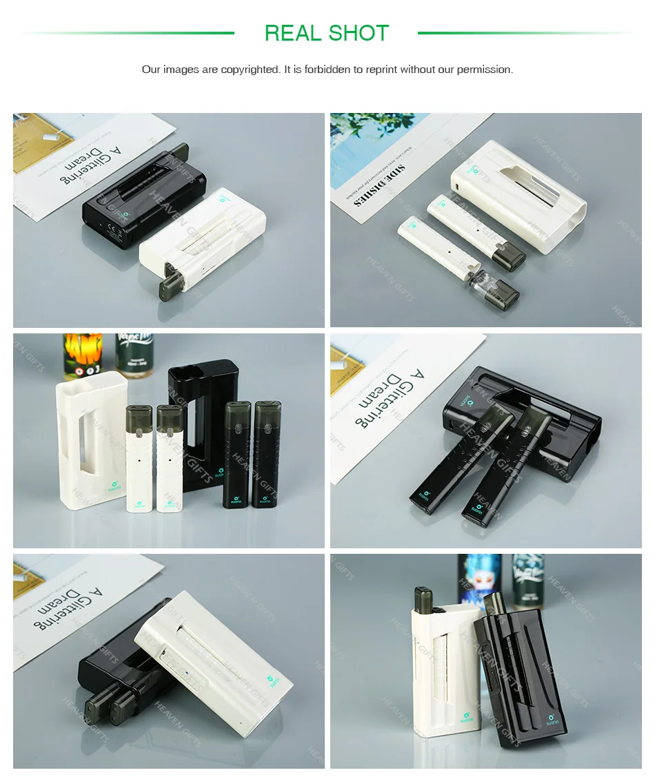 Original Suorin IShare Vape Vape Kit 1400mAh Battery & 0.9ml Cartridge Max Output 9W E-cig Vape Kit Vs Suorin Air