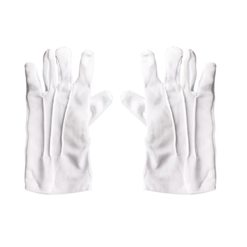 Men's White Etiquette Spandex Gloves Large Elastic Performance Inspection Gloves
Men's White Etiquette Spandex Gloves Large Elastic Performance Inspection Gloves