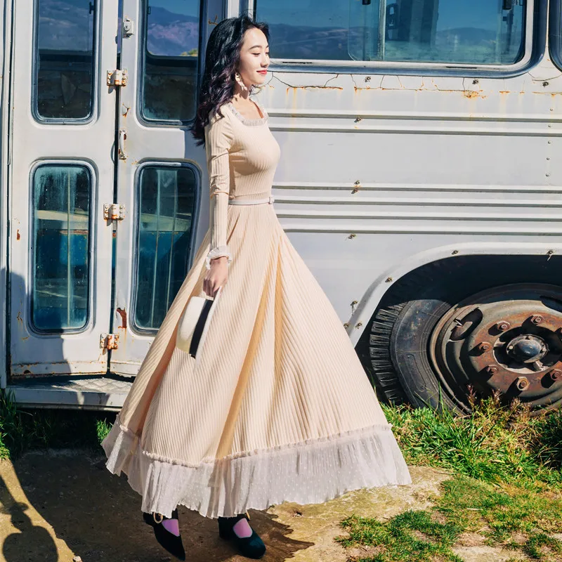 Dress Women 2018 Casual New Acrylic Dresses Full Fit and Flare Women Dresses GB109 Vestidos Femininos
Dress Women 2018 Casual New Acrylic Dresses Full Fit and Flare Women Dresses GB109 Vestidos Femininos