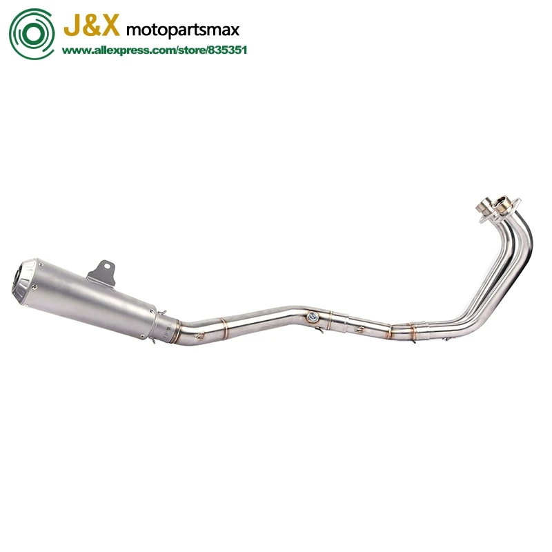 Motorcycle Full System Exhaust Slip On For Yamaha MT03 MT-03 YZF R3 R25 YZF-R3 YZF-R25 2014 to 2017 Add power 12%
Motorcycle Full System Exhaust Slip On For Yamaha MT03 MT-03 YZF R3 R25 YZF-R3 YZF-R25 2014 to 2017 Add power 12%