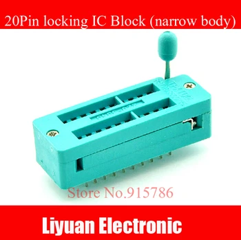 5pcs / lot 20Pin locking 2.54mm 20P test Block 20P IC live - seat multi-purpose IC socket (narrow body)
5pcs / lot 20Pin locking 2.54mm 20P test Block 20P IC live - seat multi-purpose IC socket (narrow body)