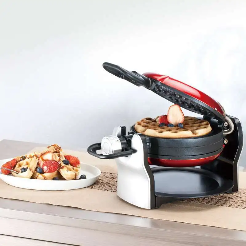Free shipping TSK-2909BW thicken two-side flip waffle machine Rotary commercial / home waffle maker
Free shipping TSK-2909BW thicken two-side flip waffle machine Rotary commercial / home waffle maker