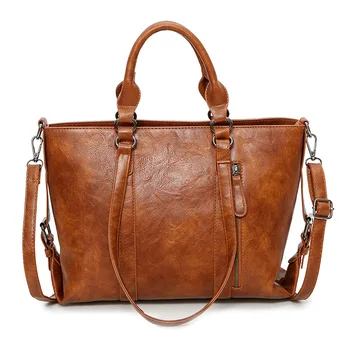 SGARR Large Capacity Soft PU Leather Women Tote Handbags High Quality Vintage Shoulder Bag Designer Casual Female Messenger Bags
SGARR Large Capacity Soft PU Leather Women Tote Handbags High Quality Vintage Shoulder Bag Designer Casual Female Messenger Bags