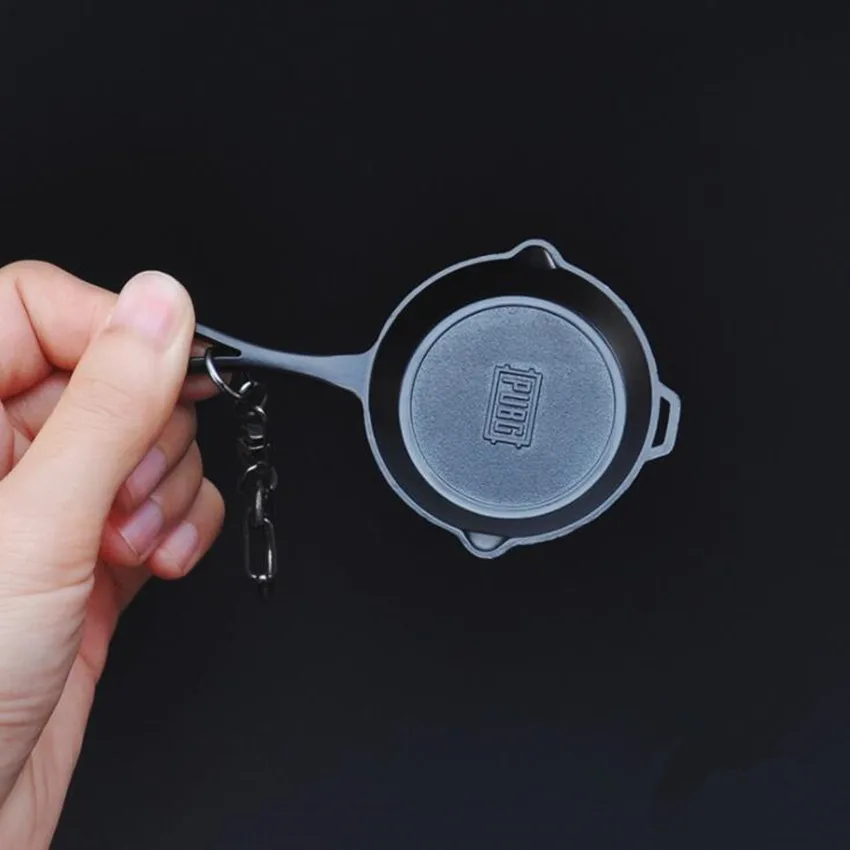 Game PUBG Playerunknown's Battlegrounds Cosplay Costumes Props Alloy Frying Pan Armor Model Key Chain Keychain
Game PUBG Playerunknown's Battlegrounds Cosplay Costumes Props Alloy Frying Pan Armor Model Key Chain Keychain
