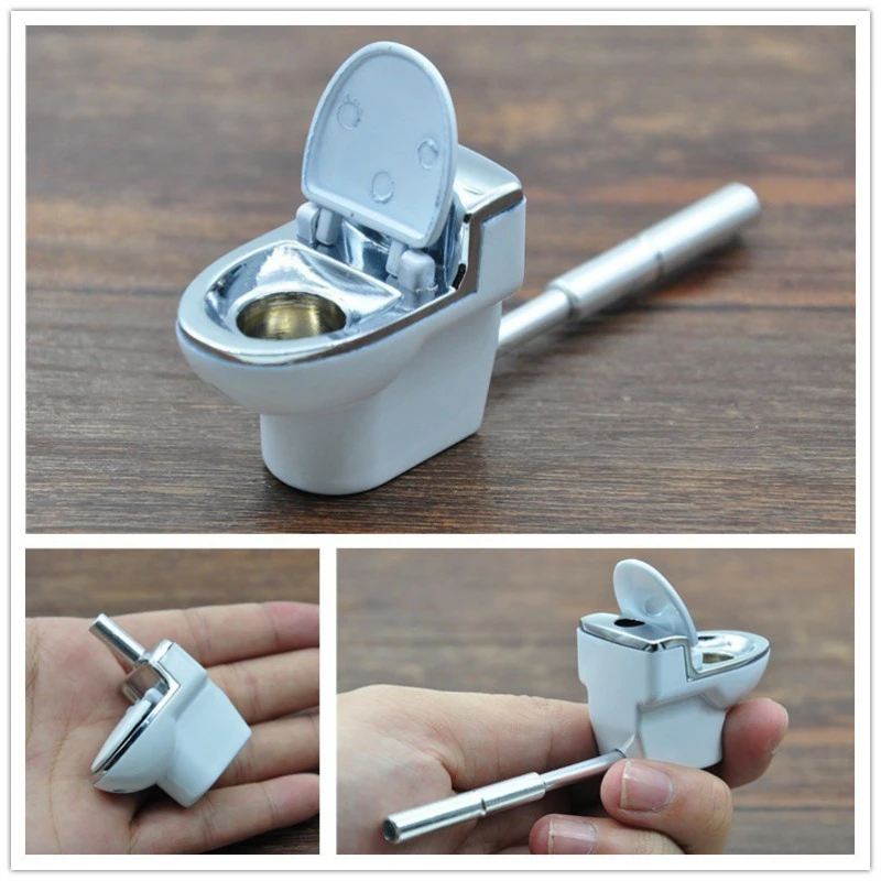 Toilet Model Metal Pipes Tobacco Smoking Pipes Gift Mill Smoke Narguile Weed Grinder Tobacco Pipe Smoking Accessories
Toilet Model Metal Pipes Tobacco Smoking Pipes Gift Mill Smoke Narguile Weed Grinder Tobacco Pipe Smoking Accessories