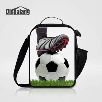 Dispalang Popular Soccers Printing Lunch Bags for Children School Portable Insulated Thermal Cooler Bag Food Storage Containers
Dispalang Popular Soccers Printing Lunch Bags for Children School Portable Insulated Thermal Cooler Bag Food Storage Containers