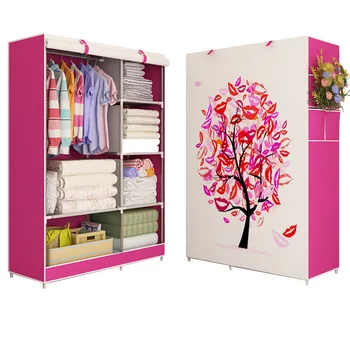 Brief Fabric bedroom organizer clothing closet storage closet minimalist modern dress rack modern wardrobe folding furniture
Brief Fabric bedroom organizer clothing closet storage closet minimalist modern dress rack modern wardrobe folding furniture