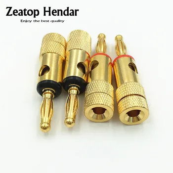 20Pcs Brass 4mm Banana Plug Spiral Type 24K Gold Screw Stereo Speaker Audio Terminal Adapter Electronic Connector
20Pcs Brass 4mm Banana Plug Spiral Type 24K Gold Screw Stereo Speaker Audio Terminal Adapter Electronic Connector