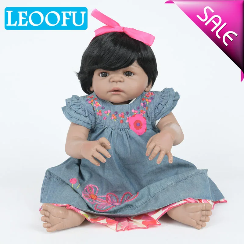 LEOOFU 55cm 22inch reborn baby girl doll realistic soft full silicone reborn babies girl adorable bebe kids toy bebe reborn doll
LEOOFU 55cm 22inch reborn baby girl doll realistic soft full silicone reborn babies girl adorable bebe kids toy bebe reborn doll