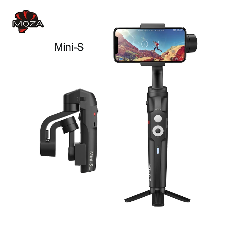 Original MOZA Mini S Foldable 3-Axis Handheld Gimbal Stabilizer For Smartphone mobile phone iphone GoPro Sjcam Yi Action camera
Original MOZA Mini S Foldable 3-Axis Handheld Gimbal Stabilizer For Smartphone mobile phone iphone GoPro Sjcam Yi Action camera