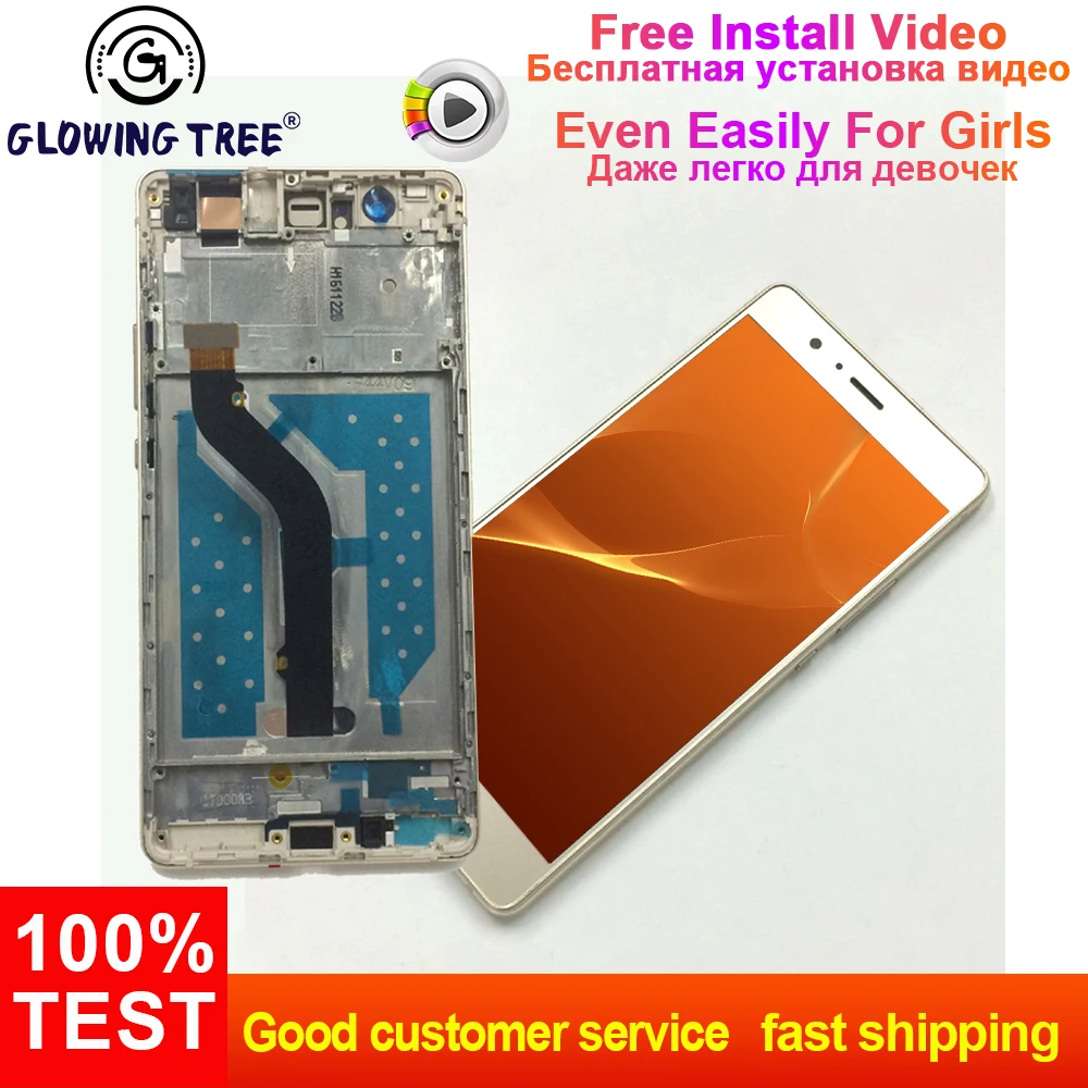 For Huawei P9 Lite G9 VNS L21 L22 L23 L31 L53 Touch Screen Digitizer + LCD Display Panel Monitor Module Assembly with Frame
For Huawei P9 Lite G9 VNS L21 L22 L23 L31 L53 Touch Screen Digitizer + LCD Display Panel Monitor Module Assembly with Frame