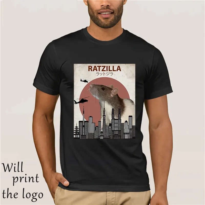 Ratzilla Funny Rat T-Shirt Cute Japanese Mouse Lovers Gift T Shirts Casual Brand Clothing Cotton Print T Shirts Men
Ratzilla Funny Rat T-Shirt Cute Japanese Mouse Lovers Gift T Shirts Casual Brand Clothing Cotton Print T Shirts Men