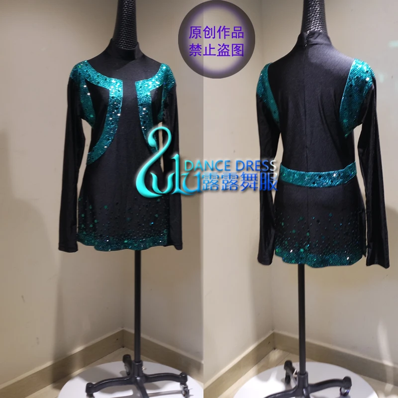 Tassel Latin Dance Dress Clothing Salsa Costume Ballroom Competition man shirt Black boy Shirt
Tassel Latin Dance Dress Clothing Salsa Costume Ballroom Competition man shirt Black boy Shirt