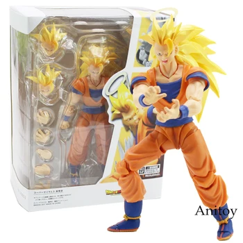 SHF Figures Dragon Ball Z Super Saiyan 3 Son Goku Dragon-Ball PVC Figure Collectible Model Toy 16cm
SHF Figures Dragon Ball Z Super Saiyan 3 Son Goku Dragon-Ball PVC Figure Collectible Model Toy 16cm